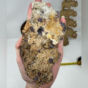 Fluorite quartz pyrite Specimen